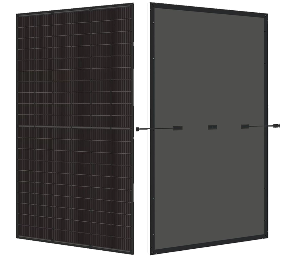 NordRhein Solar 410Wp Monofacial Full Black 108 Half Cell Monocrystalline 30mm - 0.30€* / Wp
